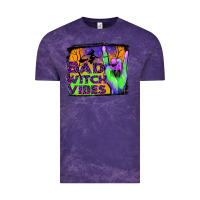 Cloud Purple bad witch vibes Vintage Tee - JahusDesignShop