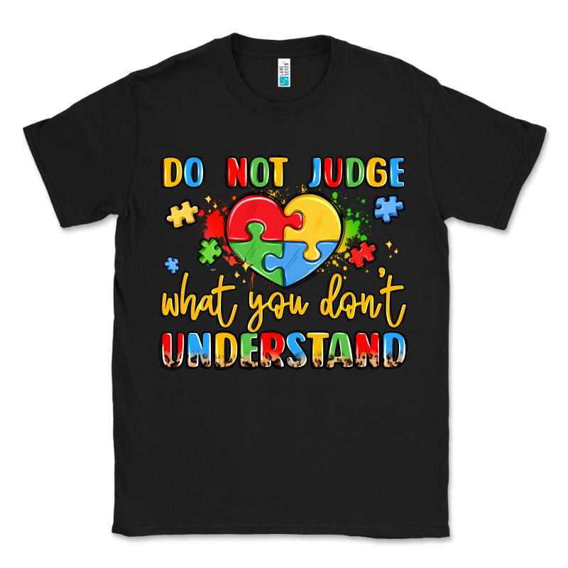 Puzzle Heart Inclusivity Message Classic Tee by LillyAllenDesigns | Teevron