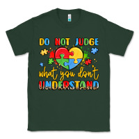 Sports Green puzzle heart inclusivity message Classic Tee - LillyAllenDesigns