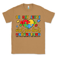Toasted Coconut puzzle heart inclusivity message Classic Tee - LillyAllenDesigns