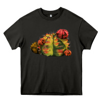 Asphalt Gymnocalycium Variegated Cactus Heavy Core Tee - LillyAllenDesigns