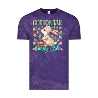 Cloud Purple cottontail bunny club Vintage Tee - LillyAllenDesigns