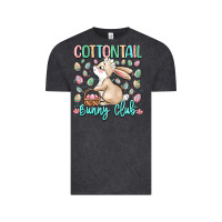 Vintage Black cottontail bunny club Vintage Tee - LillyAllenDesigns