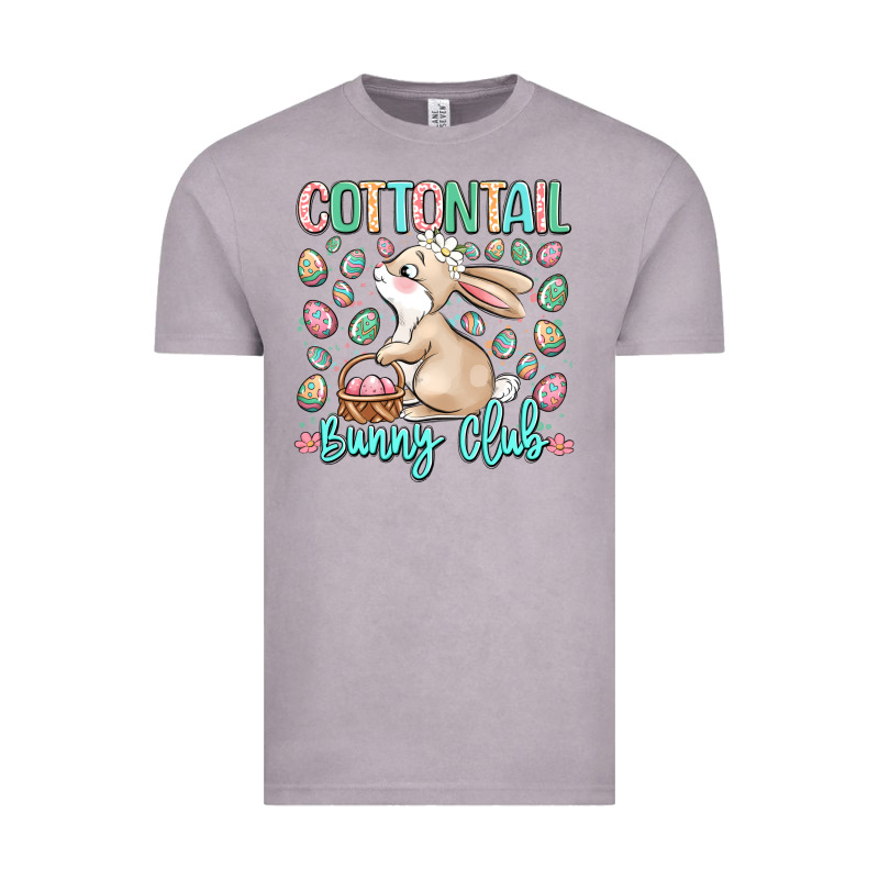 Cottontail Bunny Club Vintage Tee by LillyAllenDesigns | Teevron