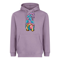 Lavender Easter Gnome Heavyweight Hoodie - BundleAndBundleShop