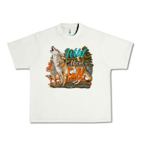 Pistachio Wild About Fall Coyote Urban Heavy Tee - LillyAllenDesigns