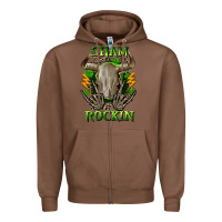 Chestnut Sham rockin St. Patrick's Day Zipper Hoodie - CowGirlArtShop