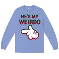 Colony Blue He's My Weirdo Galaxy Long Sleeve Tee - Bettercallsaul