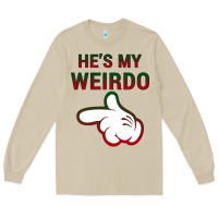 Mushroom He's My Weirdo Galaxy Long Sleeve Tee - Bettercallsaul