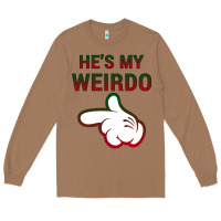 Toasted Coconut He's My Weirdo Galaxy Long Sleeve Tee - Bettercallsaul