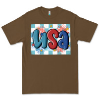 Cacao usa retro Premium Tee - MaliasSmallBusiness