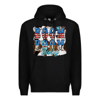 Black Boom Boom Baby Premium Hoodie - JahusDesignShop