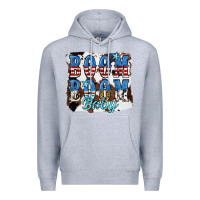 Heather Grey Boom Boom Baby Premium Hoodie - JahusDesignShop