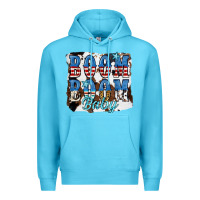Ocean Blue Boom Boom Baby Premium Hoodie - JahusDesignShop