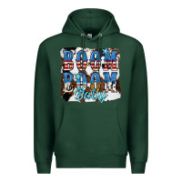 Sports Green Boom Boom Baby Premium Hoodie - JahusDesignShop