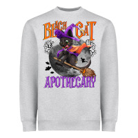 Black Cat Apothecary Heavyweight Sweatshirt | Teevron