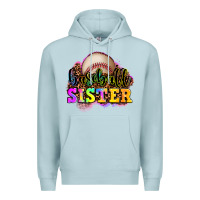 Blue Mist baseball sister Premium Hoodie - OliviaCreatesArt