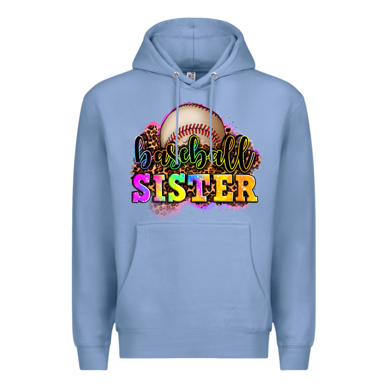 Baseball Sister Premium Hoodie by OliviaCreatesArt | Teevron