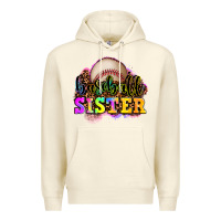 Sandshell baseball sister Premium Hoodie - OliviaCreatesArt