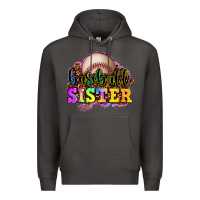 Smoke baseball sister Premium Hoodie - OliviaCreatesArt
