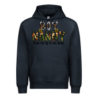 Navy boy nanny from son up to son down Urban Hoodie - CowhideDigitalArt