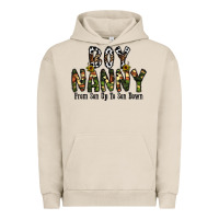 Pigment French Oak boy nanny from son up to son down Urban Hoodie - CowhideDigitalArt