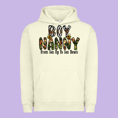 Boy Nanny From Son Up To Son Down Urban Hoodie Designed By Cowhidedigitalart