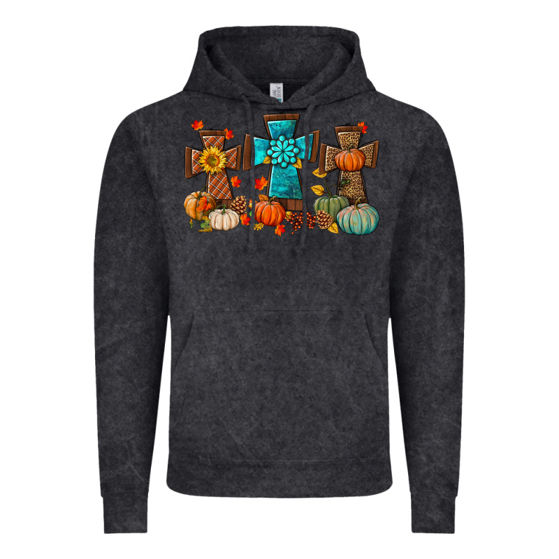 Fall Tree Cross Vintage Hoodie by BundleAndBundleShop | Teevron