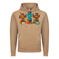 Vintage Coffee fall tree cross Vintage Hoodie - BundleAndBundleShop
