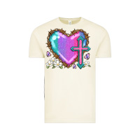 Vintage Arctic easter cross heart la Vintage Tee - LillyAllenDesigns