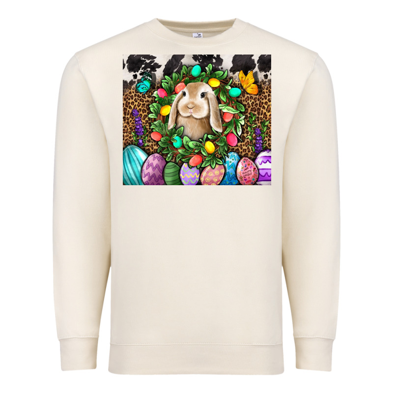 Easter Bunny Tumbler Premium Sweatshirt by BundleAndBundleShop | Teevron