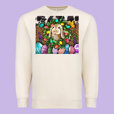 Easter Bunny Tumbler Premium Sweatshirt Designed By Bundleandbundleshop