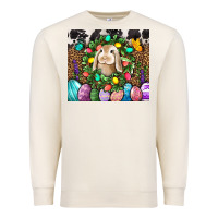 Sandshell Easter Bunny Tumbler Premium Sweatshirt - BundleAndBundleShop
