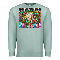 Seafoam Easter Bunny Tumbler Premium Sweatshirt - BundleAndBundleShop