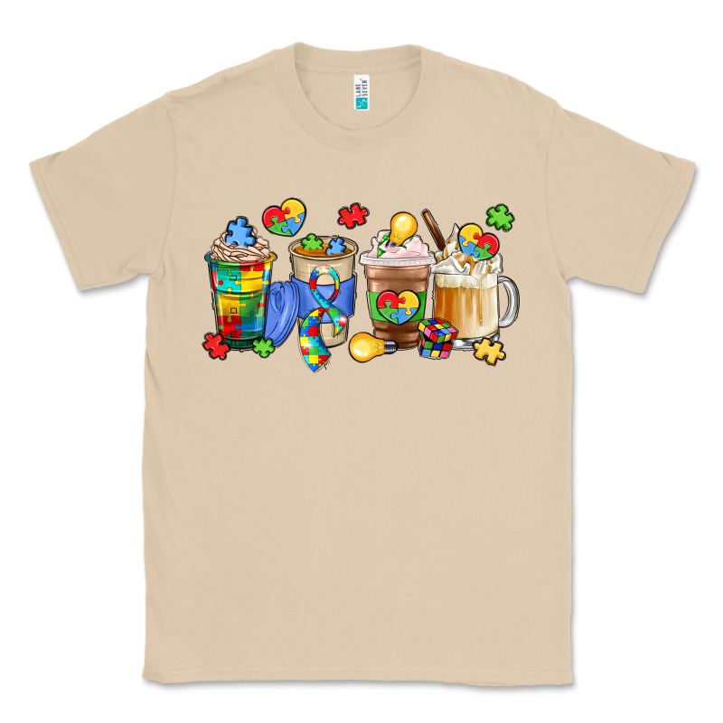 Image Title Puzzlethemed Beverages And Accessories Classic Tee by LillyAllenDesigns | Teevron