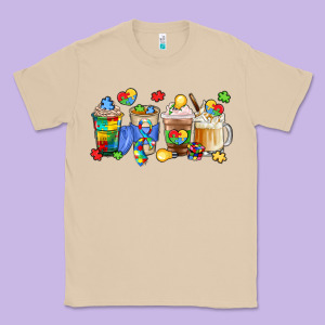 Image Title Puzzlethemed Beverages And Accessories Classic Tee Designed By Lillyallendesigns