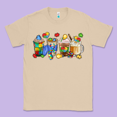 Image Title Puzzlethemed Beverages And Accessories Classic Tee Designed By Lillyallendesigns