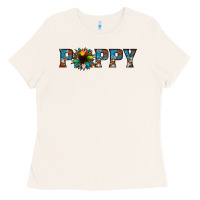 Bone poppy cowhide sunflower Ladies Tee - Jasminsmagicworld