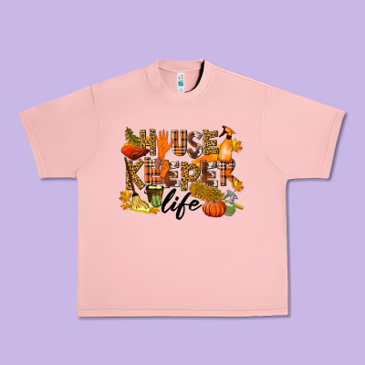 Housekeeper Life Fall Urban Heavy Tee Designed By Lillyallendesigns