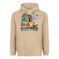Coffee Cups But First Coffee Bbs Heavyweight Hoodie | Teevron