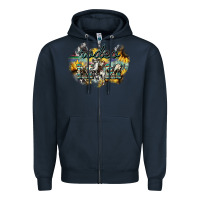 Navy Rodeo mom mother's day Zipper Hoodie - HowdyJamesFarm