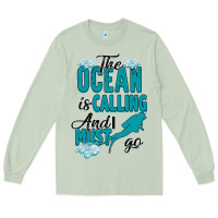 Matcha The Ocean Is Calling Long Sleeve Tee - Bettercallsaul