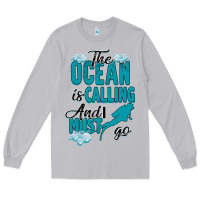 Moon Dust The Ocean Is Calling Long Sleeve Tee - Bettercallsaul