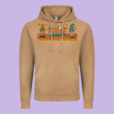 Hello Pumpkin Season Libbey Glass Vintage Hoodie Designed By Bundleandbundleshop