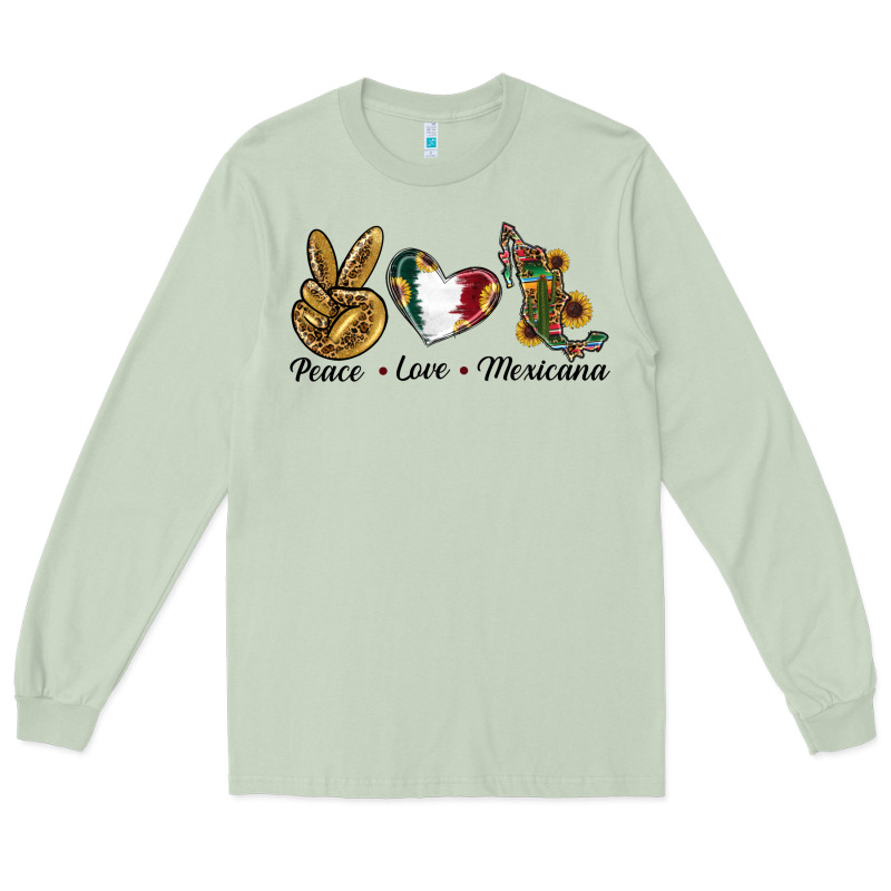 Peace Love Mexicana Long Sleeve Tee by RanaPortraitStore | Teevron