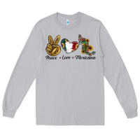 Moon Dust Peace Love Mexicana Long Sleeve Tee - RanaPortraitStore
