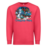 Cardinal christmas vibes Premium Sweatshirt - FaDigitalArtStudio
