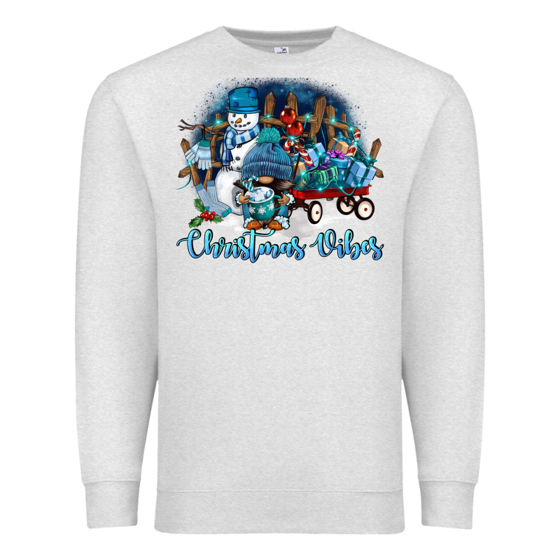 Christmas Vibes Premium Sweatshirt by FaDigitalArtStudio | Teevron