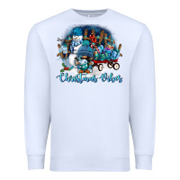 White christmas vibes Premium Sweatshirt - FaDigitalArtStudio