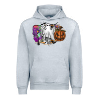 Heather Grey boo Urban Hoodie - SublimationCraftShop